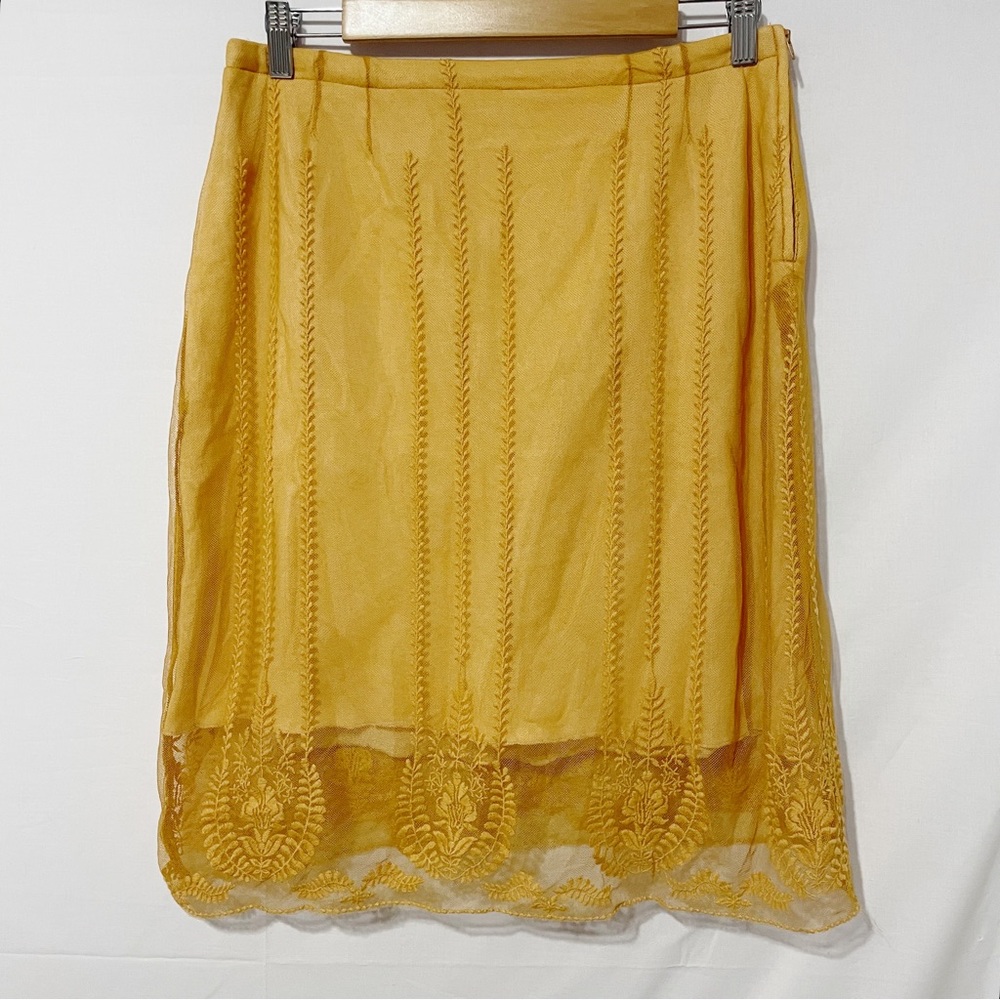 nick & mo marigold skirt